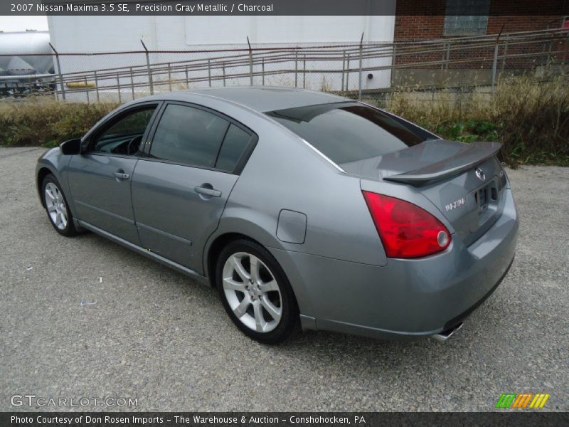 Precision Gray Metallic / Charcoal 2007 Nissan Maxima 3.5 SE