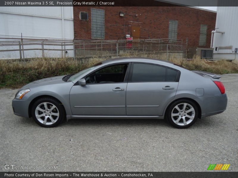 Precision Gray Metallic / Charcoal 2007 Nissan Maxima 3.5 SE