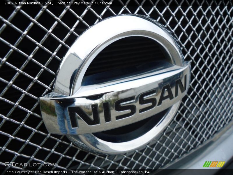 Precision Gray Metallic / Charcoal 2007 Nissan Maxima 3.5 SE