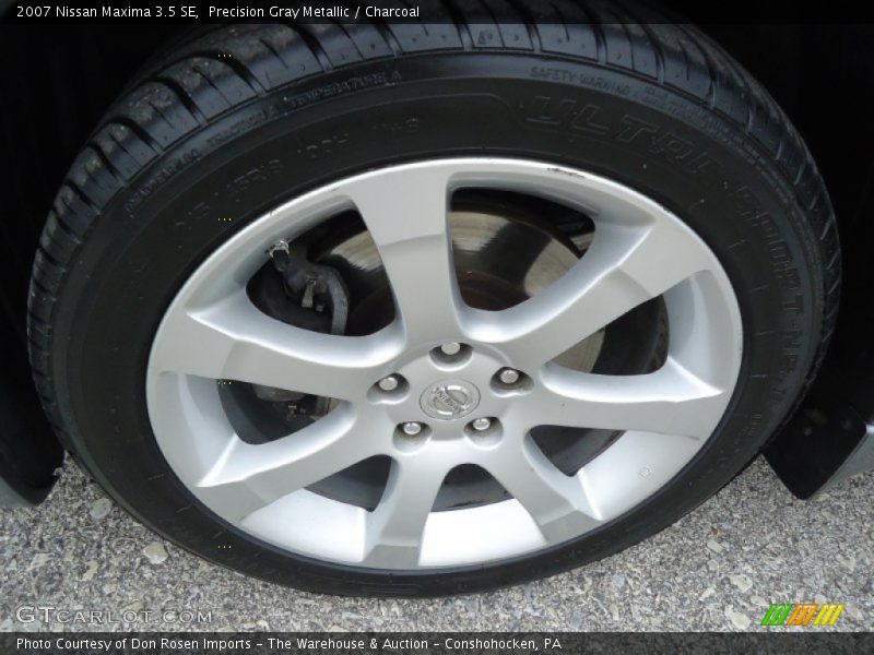 Precision Gray Metallic / Charcoal 2007 Nissan Maxima 3.5 SE