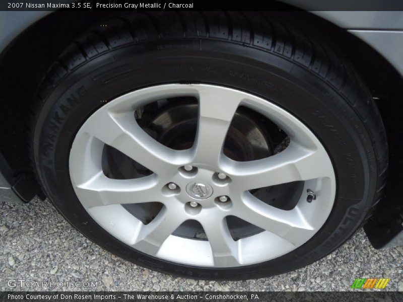 Precision Gray Metallic / Charcoal 2007 Nissan Maxima 3.5 SE
