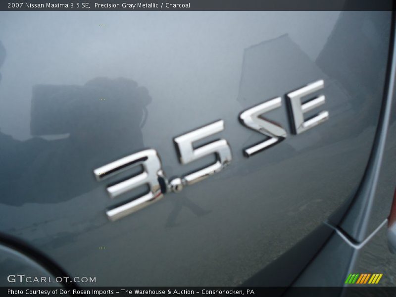 Precision Gray Metallic / Charcoal 2007 Nissan Maxima 3.5 SE