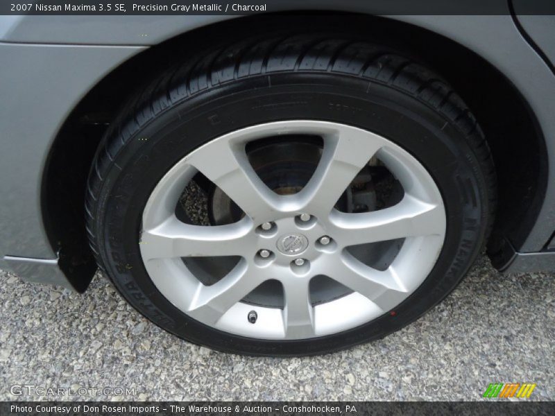 Precision Gray Metallic / Charcoal 2007 Nissan Maxima 3.5 SE