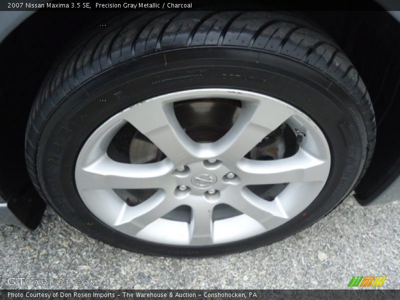 Precision Gray Metallic / Charcoal 2007 Nissan Maxima 3.5 SE