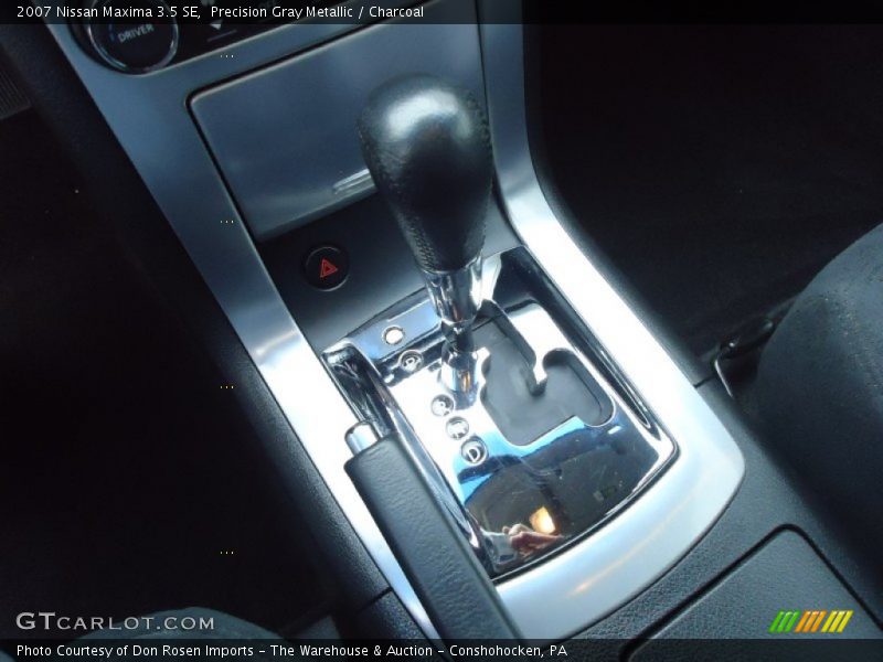 Precision Gray Metallic / Charcoal 2007 Nissan Maxima 3.5 SE
