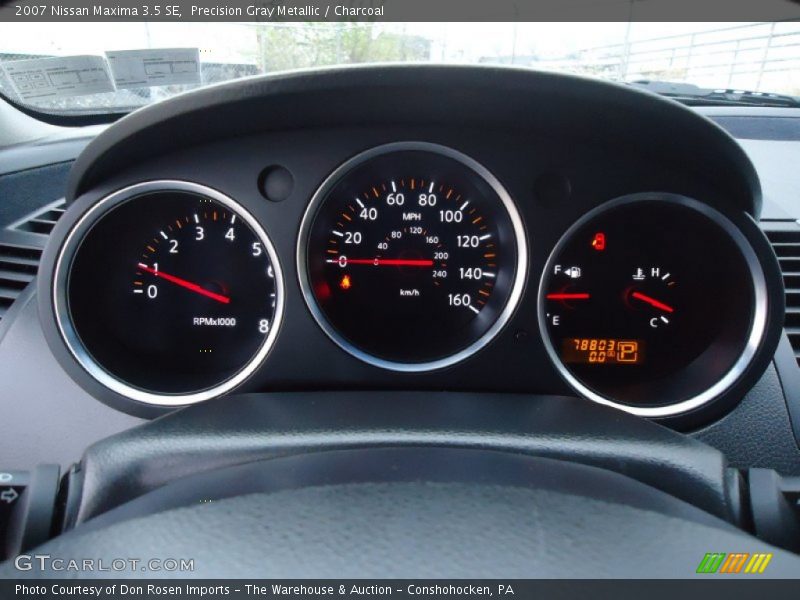 Precision Gray Metallic / Charcoal 2007 Nissan Maxima 3.5 SE