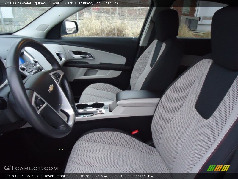 Black / Jet Black/Light Titanium 2010 Chevrolet Equinox LT AWD