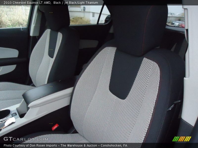 Black / Jet Black/Light Titanium 2010 Chevrolet Equinox LT AWD