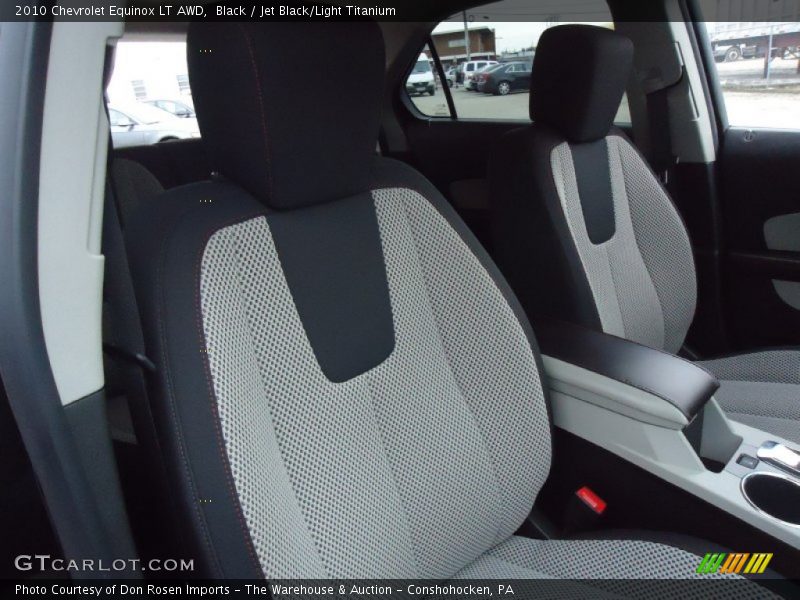 Black / Jet Black/Light Titanium 2010 Chevrolet Equinox LT AWD