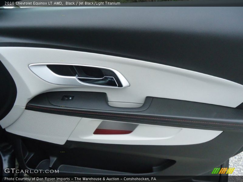Black / Jet Black/Light Titanium 2010 Chevrolet Equinox LT AWD