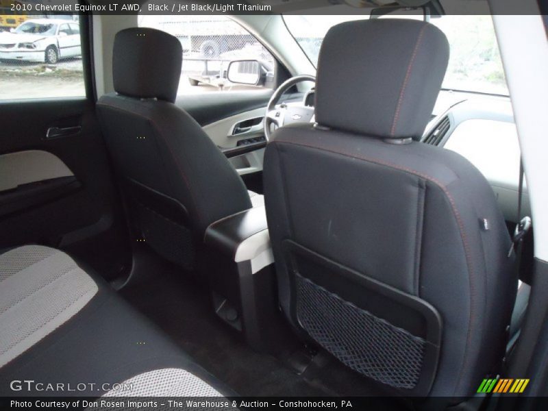 Black / Jet Black/Light Titanium 2010 Chevrolet Equinox LT AWD
