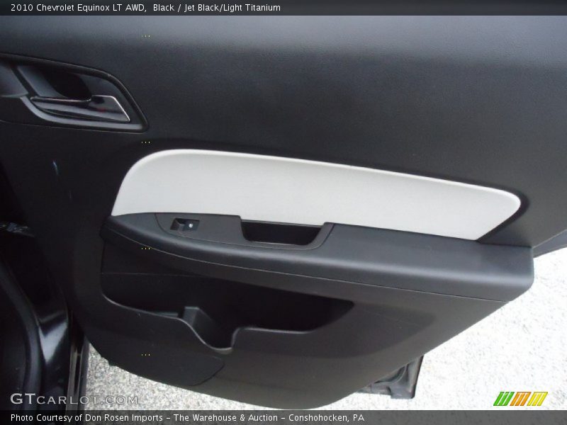Black / Jet Black/Light Titanium 2010 Chevrolet Equinox LT AWD