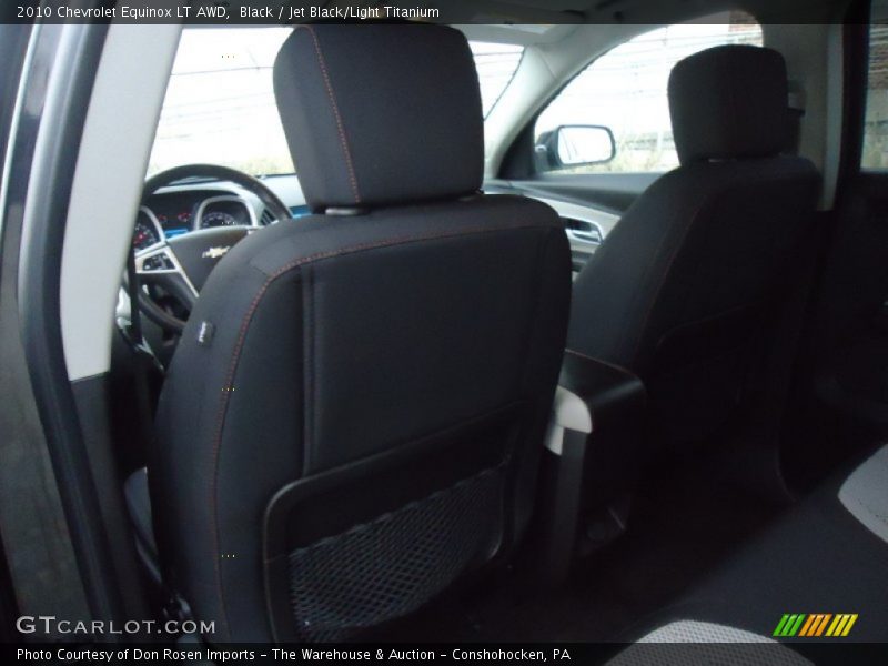 Black / Jet Black/Light Titanium 2010 Chevrolet Equinox LT AWD
