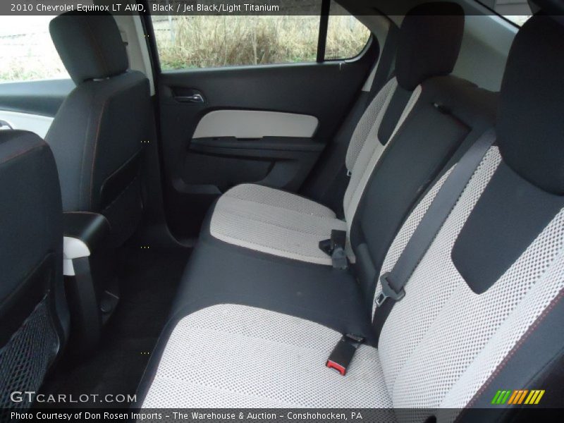 Black / Jet Black/Light Titanium 2010 Chevrolet Equinox LT AWD