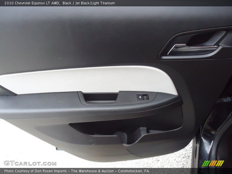 Black / Jet Black/Light Titanium 2010 Chevrolet Equinox LT AWD