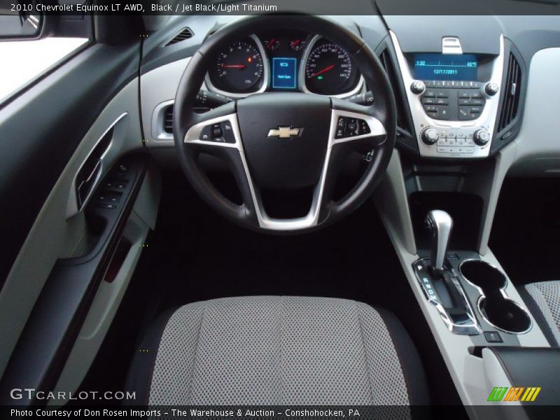 Black / Jet Black/Light Titanium 2010 Chevrolet Equinox LT AWD