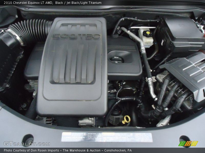 Black / Jet Black/Light Titanium 2010 Chevrolet Equinox LT AWD