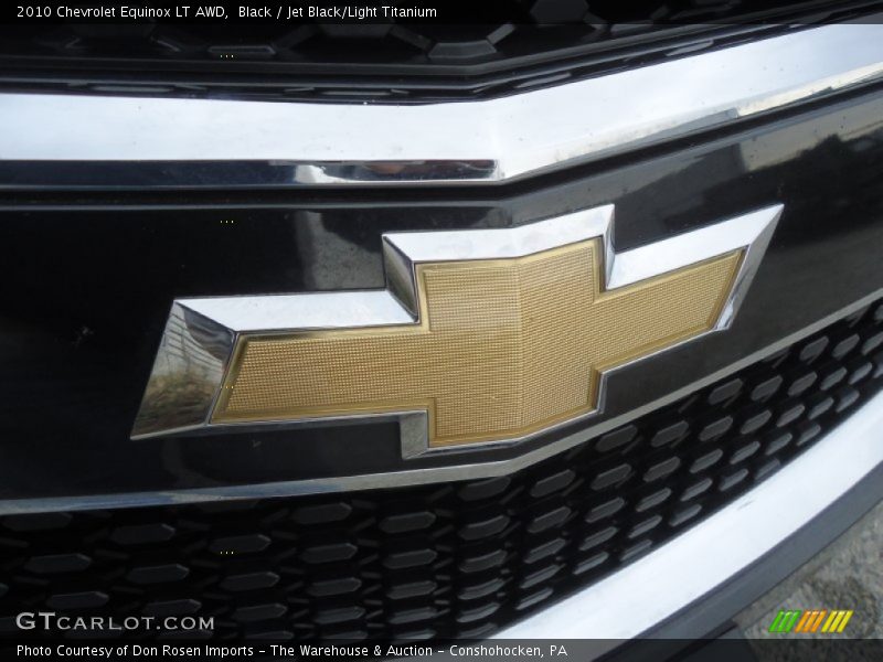 Black / Jet Black/Light Titanium 2010 Chevrolet Equinox LT AWD