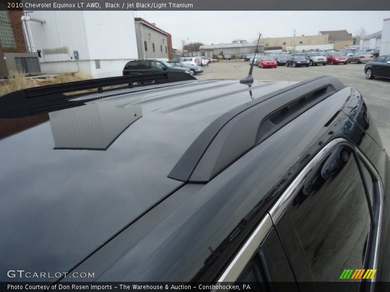 Black / Jet Black/Light Titanium 2010 Chevrolet Equinox LT AWD