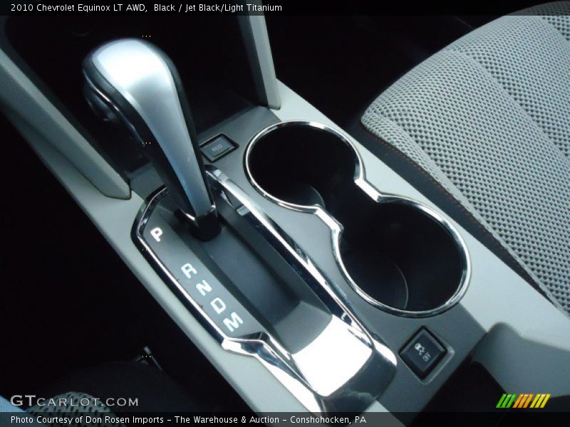 Black / Jet Black/Light Titanium 2010 Chevrolet Equinox LT AWD