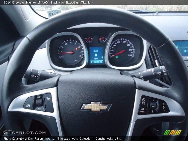 Black / Jet Black/Light Titanium 2010 Chevrolet Equinox LT AWD