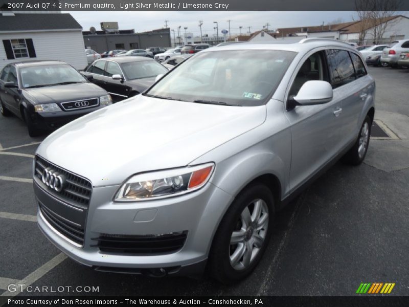 Light Silver Metallic / Limestone Grey 2007 Audi Q7 4.2 Premium quattro