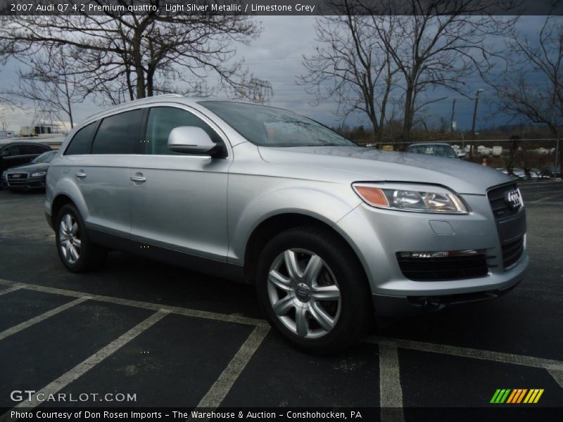 Light Silver Metallic / Limestone Grey 2007 Audi Q7 4.2 Premium quattro
