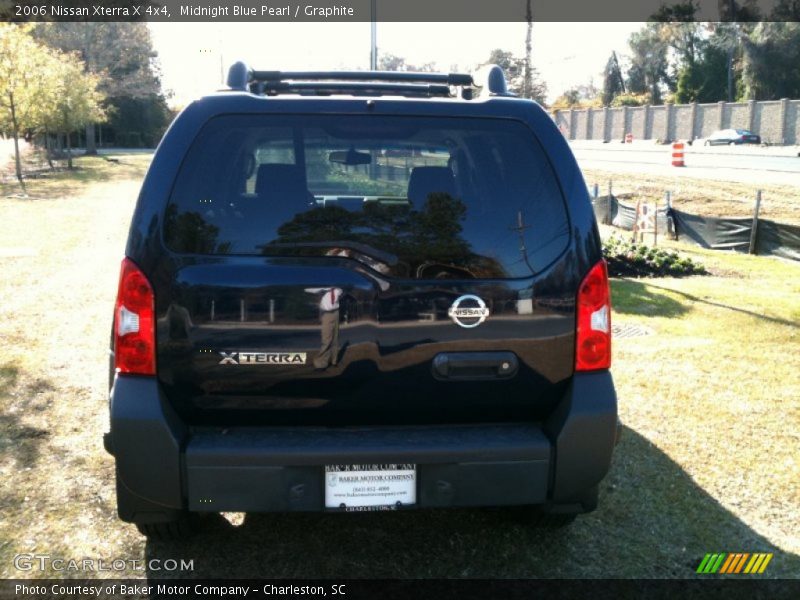 Midnight Blue Pearl / Graphite 2006 Nissan Xterra X 4x4