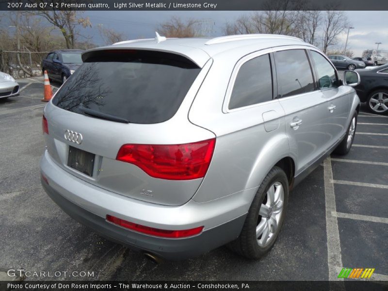 Light Silver Metallic / Limestone Grey 2007 Audi Q7 4.2 Premium quattro