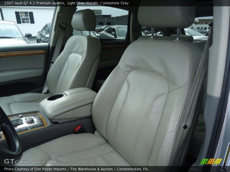 Light Silver Metallic / Limestone Grey 2007 Audi Q7 4.2 Premium quattro