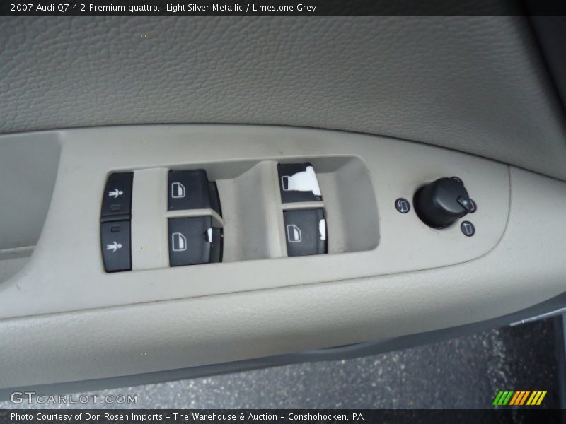 Light Silver Metallic / Limestone Grey 2007 Audi Q7 4.2 Premium quattro
