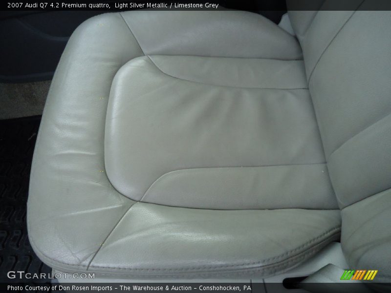 Light Silver Metallic / Limestone Grey 2007 Audi Q7 4.2 Premium quattro