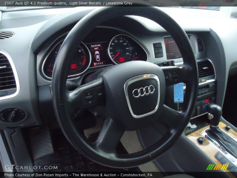 Light Silver Metallic / Limestone Grey 2007 Audi Q7 4.2 Premium quattro