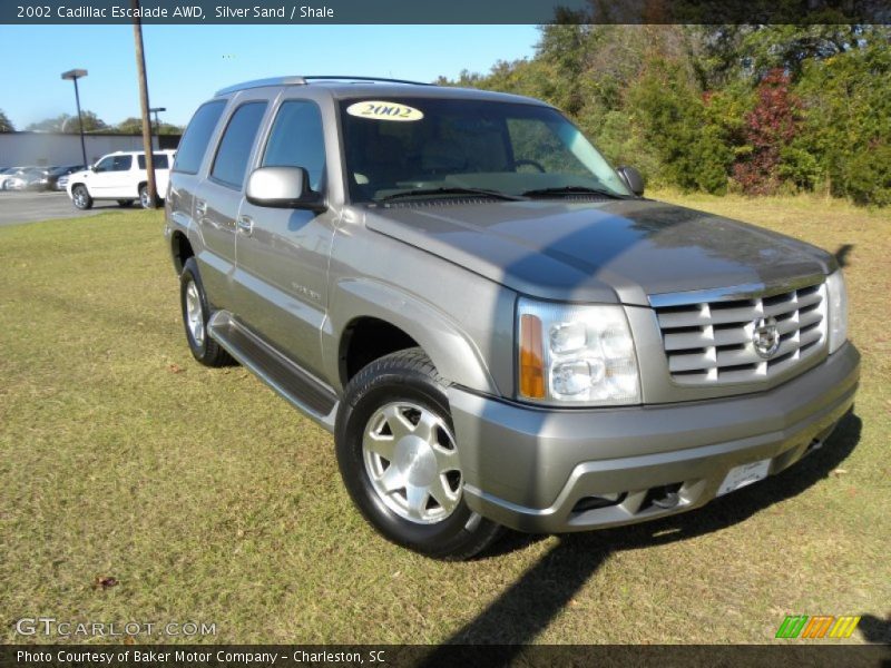 Silver Sand / Shale 2002 Cadillac Escalade AWD