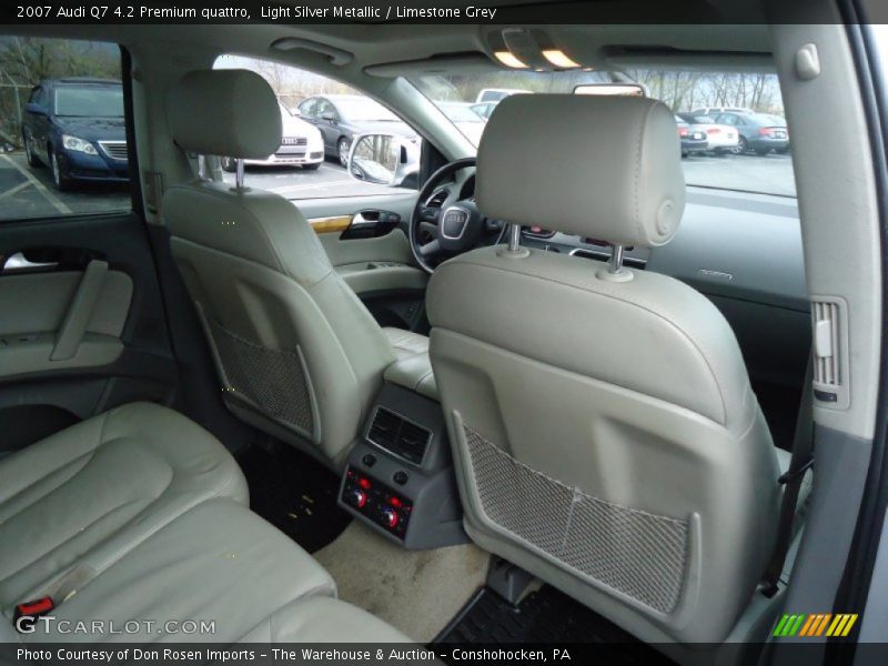Light Silver Metallic / Limestone Grey 2007 Audi Q7 4.2 Premium quattro