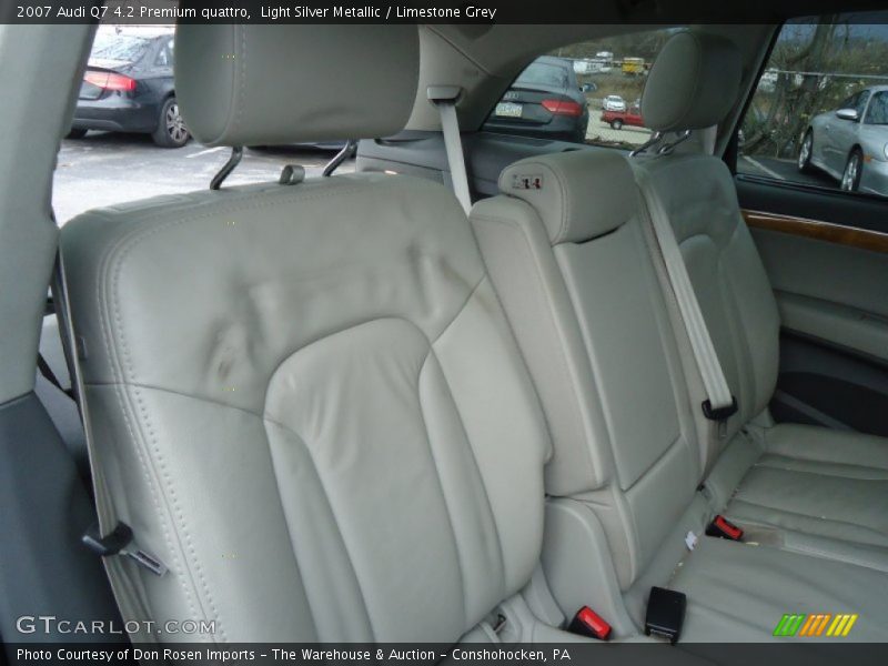 Light Silver Metallic / Limestone Grey 2007 Audi Q7 4.2 Premium quattro