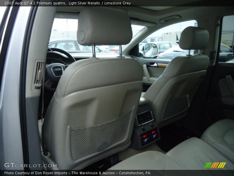 Light Silver Metallic / Limestone Grey 2007 Audi Q7 4.2 Premium quattro