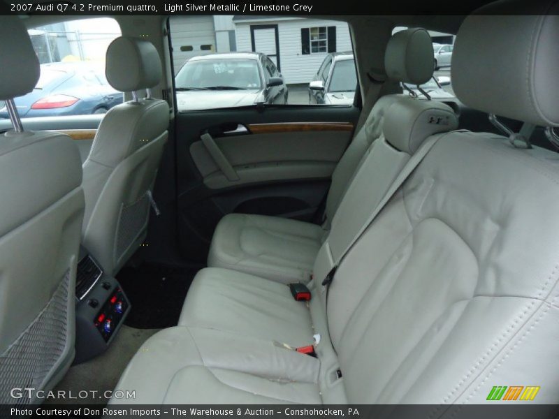 Light Silver Metallic / Limestone Grey 2007 Audi Q7 4.2 Premium quattro