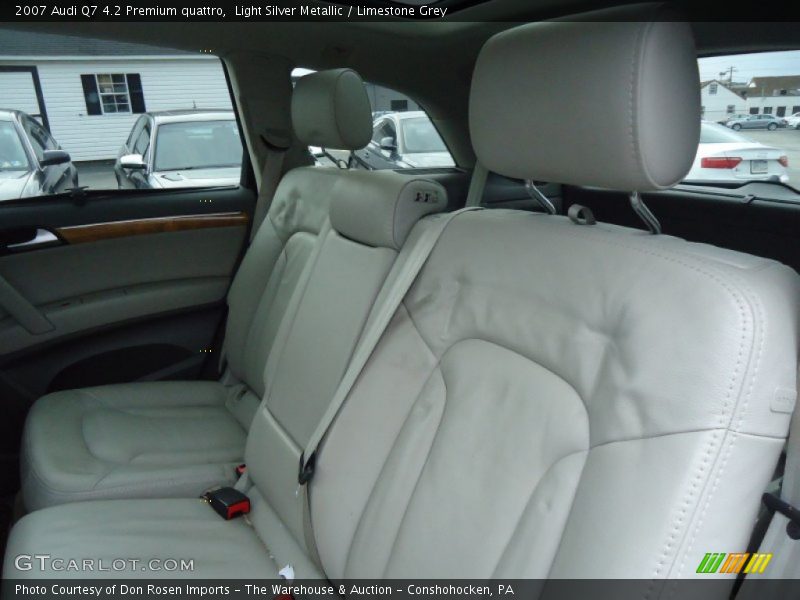 Light Silver Metallic / Limestone Grey 2007 Audi Q7 4.2 Premium quattro