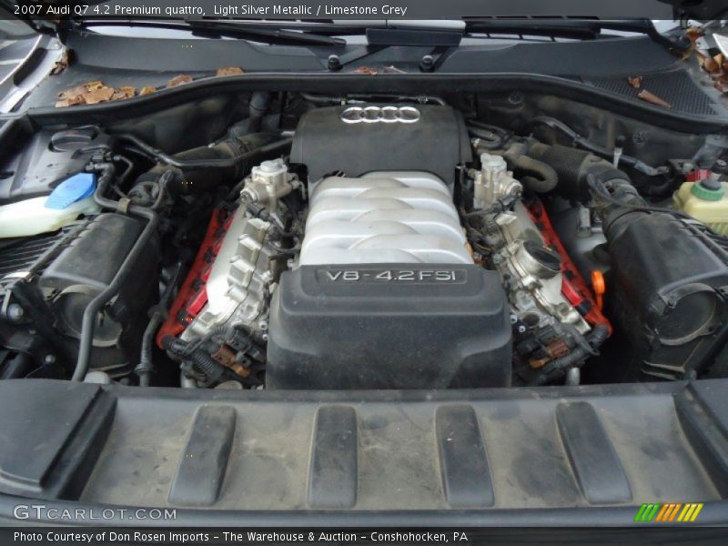 Light Silver Metallic / Limestone Grey 2007 Audi Q7 4.2 Premium quattro
