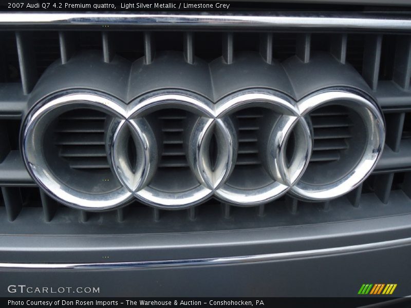 Light Silver Metallic / Limestone Grey 2007 Audi Q7 4.2 Premium quattro