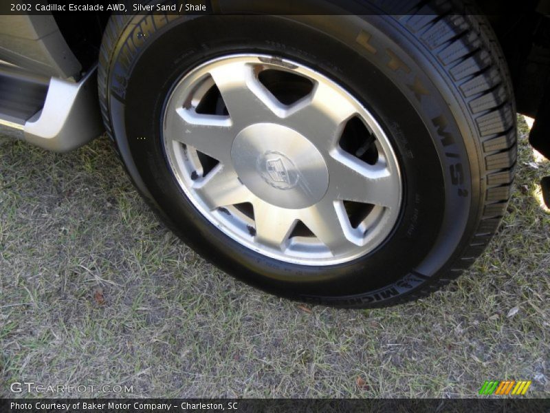 Silver Sand / Shale 2002 Cadillac Escalade AWD