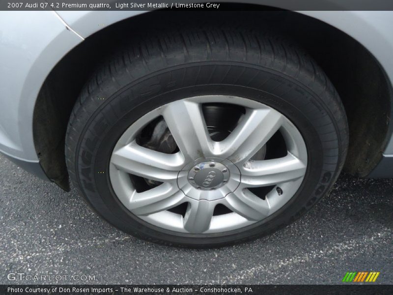 Light Silver Metallic / Limestone Grey 2007 Audi Q7 4.2 Premium quattro