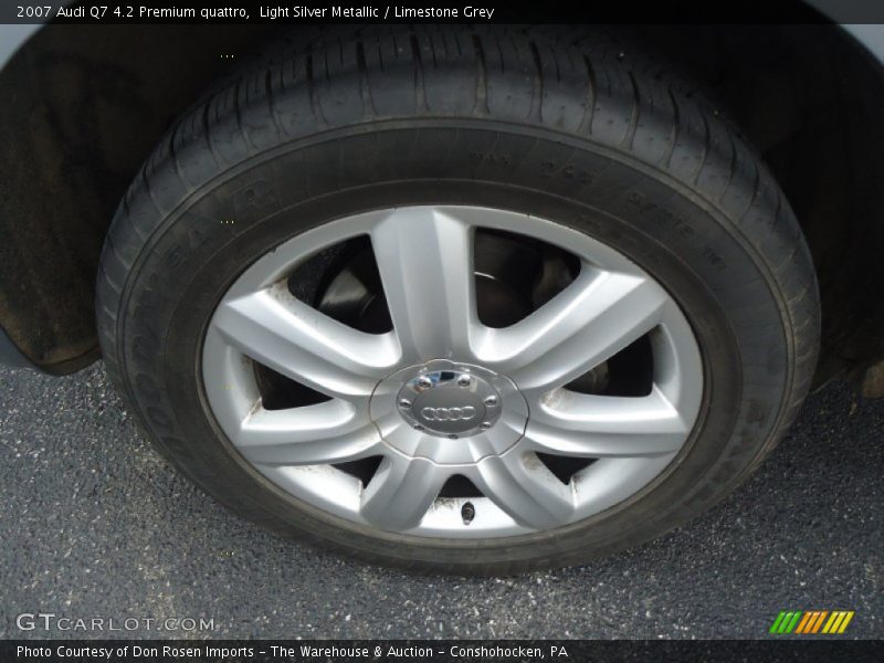 Light Silver Metallic / Limestone Grey 2007 Audi Q7 4.2 Premium quattro