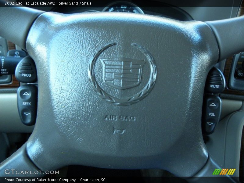 Silver Sand / Shale 2002 Cadillac Escalade AWD