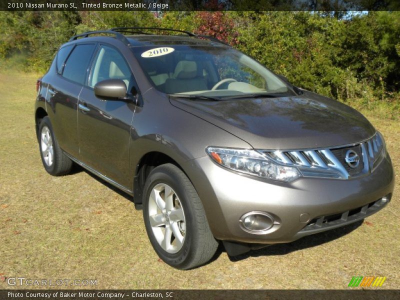 Tinted Bronze Metallic / Beige 2010 Nissan Murano SL