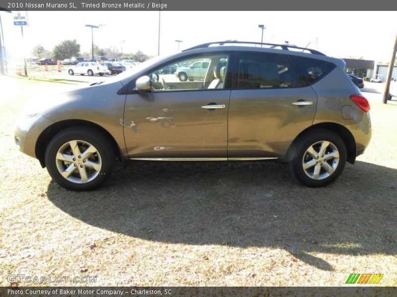 Tinted Bronze Metallic / Beige 2010 Nissan Murano SL