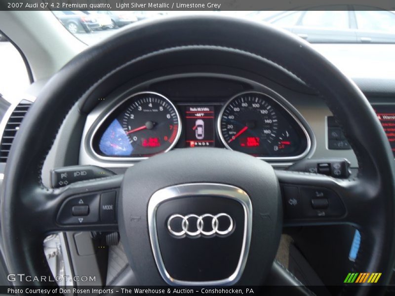 Light Silver Metallic / Limestone Grey 2007 Audi Q7 4.2 Premium quattro