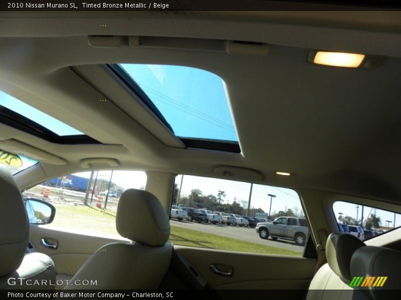 Tinted Bronze Metallic / Beige 2010 Nissan Murano SL