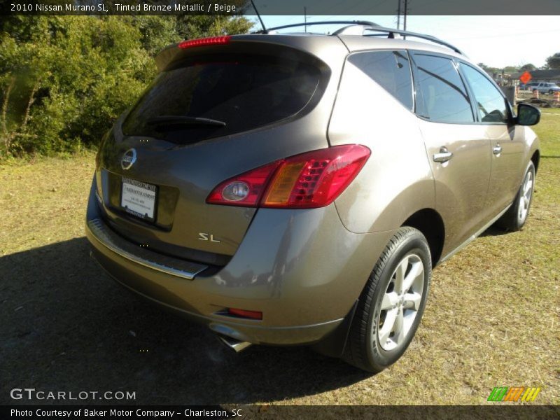 Tinted Bronze Metallic / Beige 2010 Nissan Murano SL